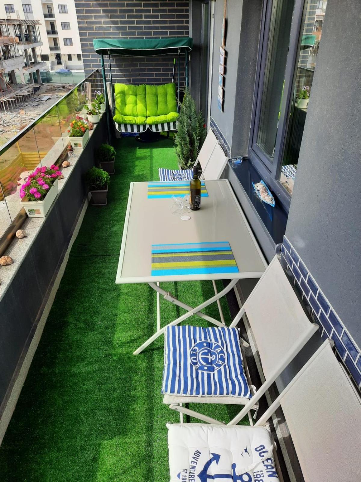 Natalia Apartment Năvodari Rum bild